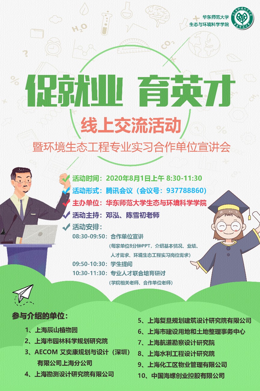 生态与环境科学学院举办“促就业...